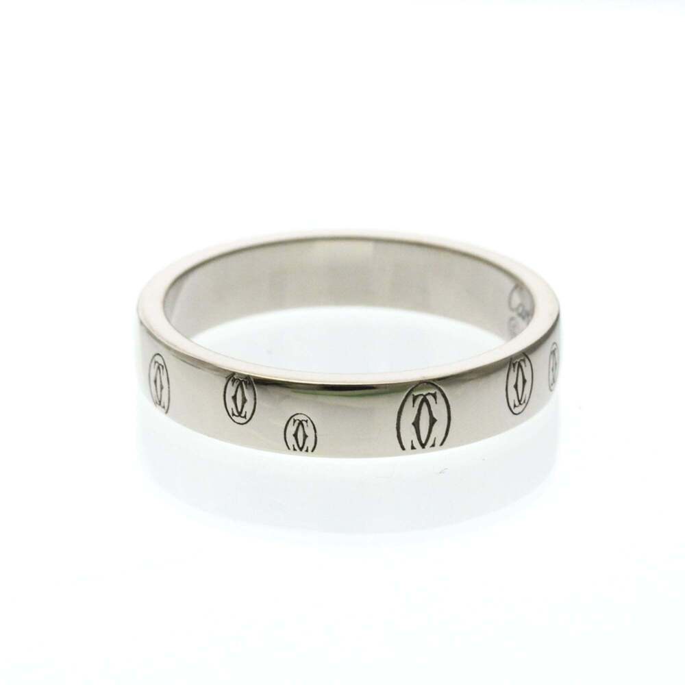 CARTIER 18k Silver Diamond Ring